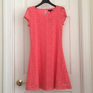 New KAARI BLUE Women’s Lace Dress XS Lining Short sleeves NWOT